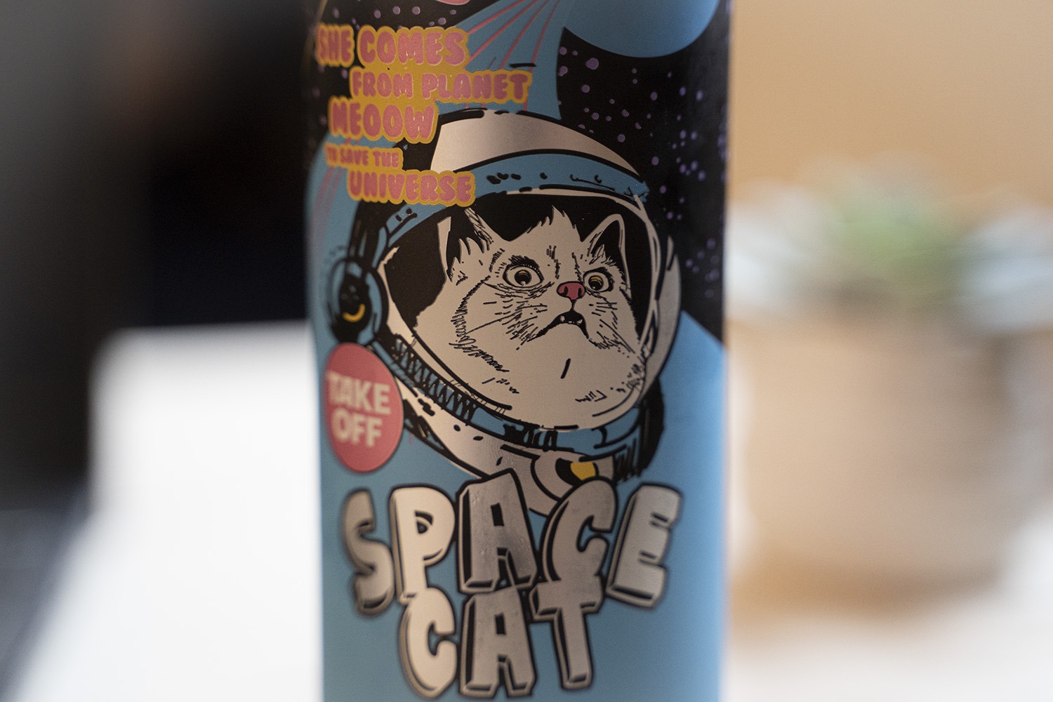 Space Cat Energy Drink